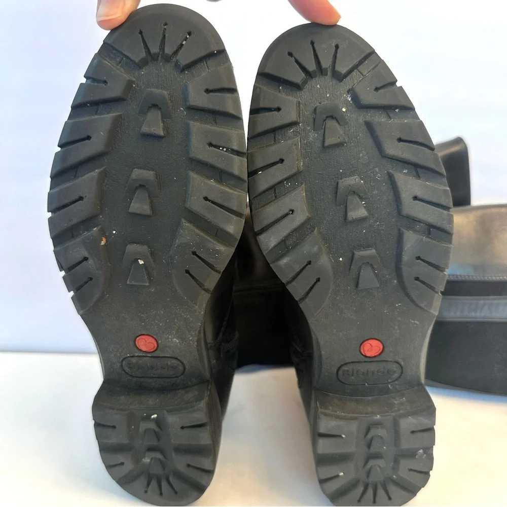 Blondo Varda black waterproof leather tall boots, size 7 - Picture 8 of 9